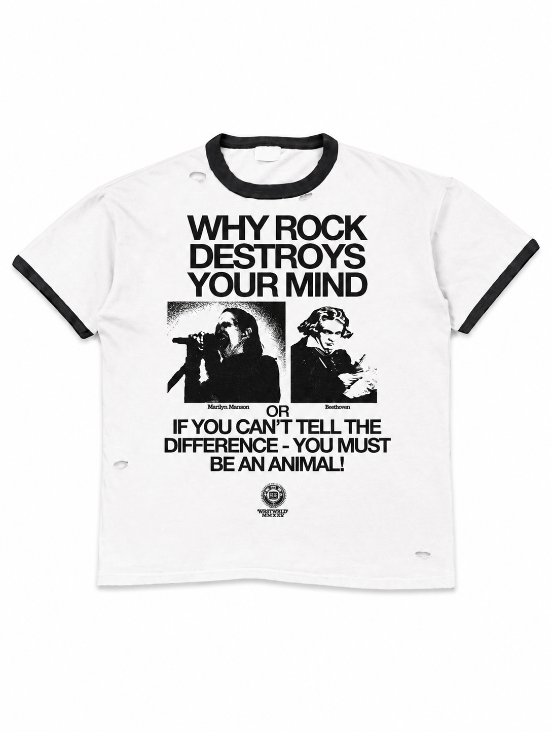 *marilyn manson* rock tee